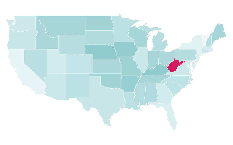 Affinity by region — Seether, United States