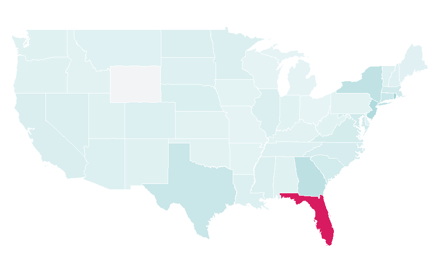 Affinity by region — Semana, United States