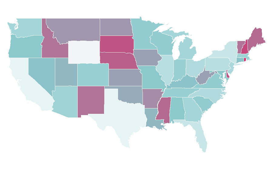 Affinity by region — Senior management, United States
