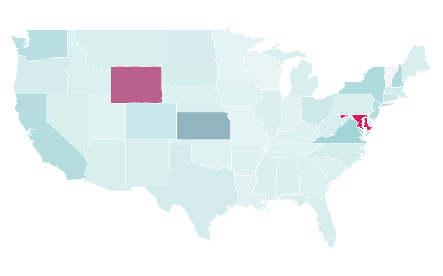 Affinity by region — Serviced apartment, United States