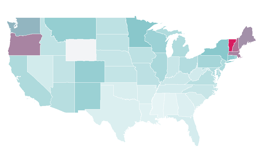 Affinity by region — Seth Meyers, United States