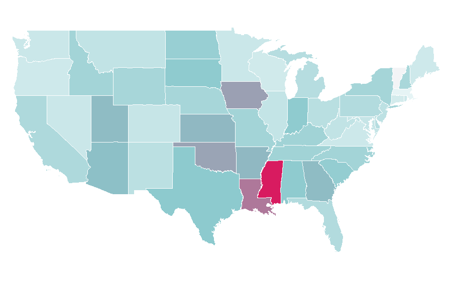 Affinity by region — Sex Tape (film), United States