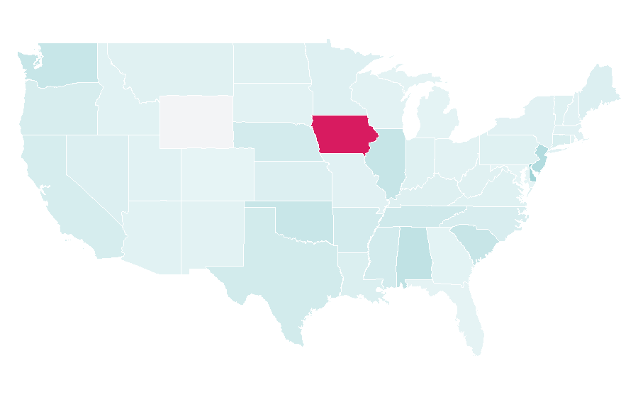 Affinity by region — Shag (tobacco), United States