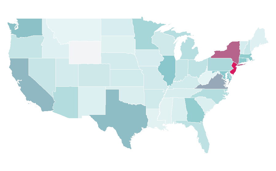 Affinity by region — Shah Rukh Khan, United States