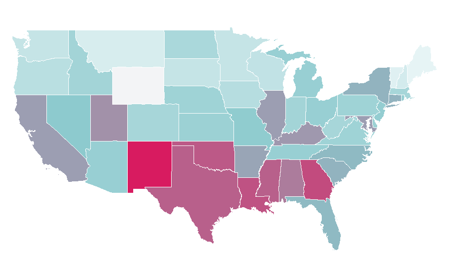 Affinity by region — Shake It Up (TV series), United States