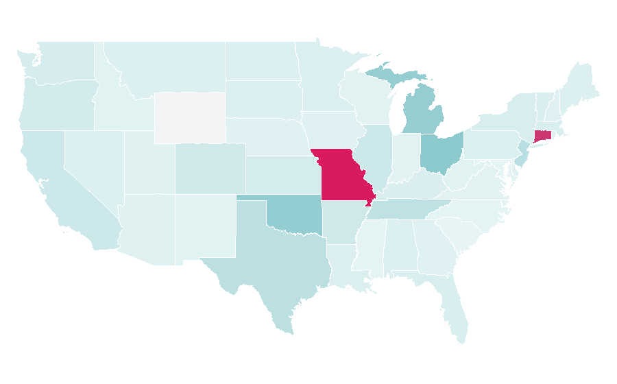 Affinity by region — Shangri-La, United States
