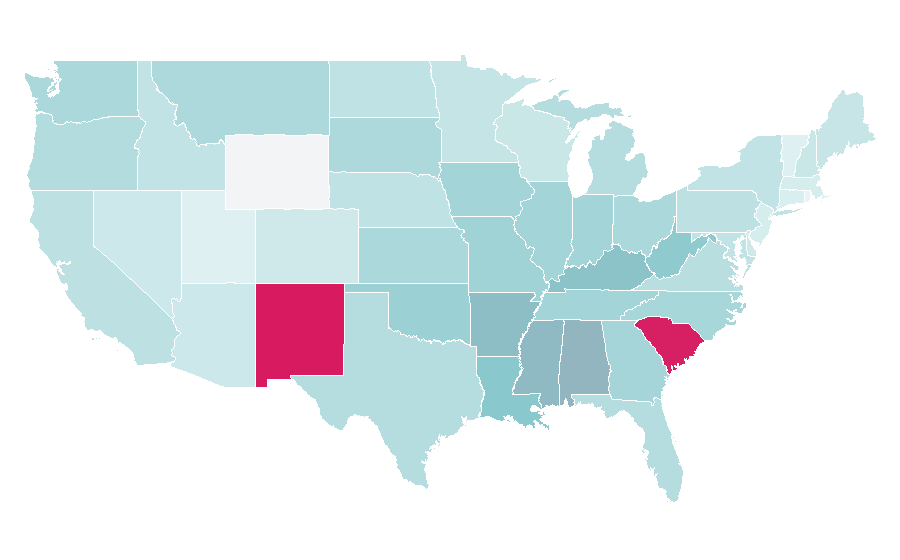 Affinity by region — Share (finance), United States
