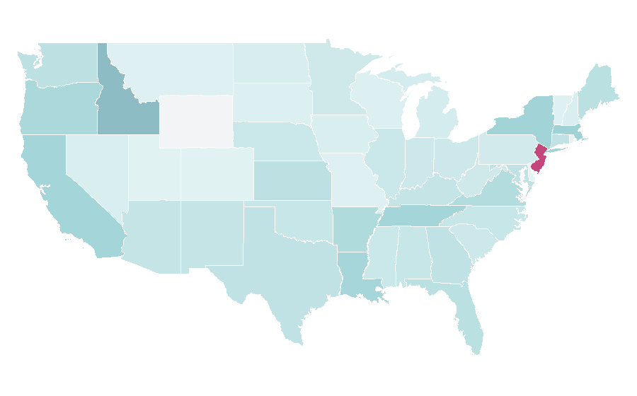 Affinité par région — Shaving, États-Unis