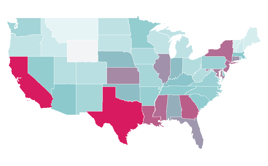 Affinity by region — Shaving cream, United States