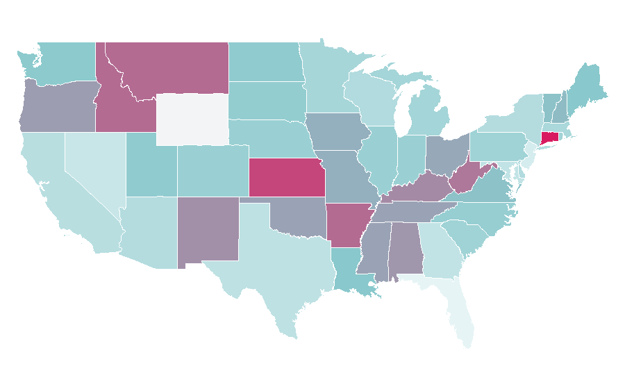 Affinity by region — Shaving soap, United States