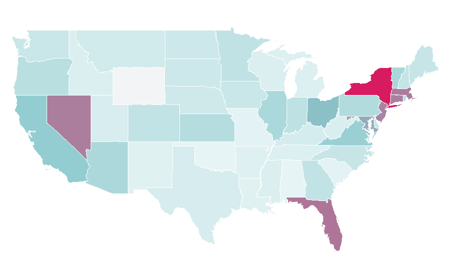 Affinity by region — Sheffield United F.C., United States