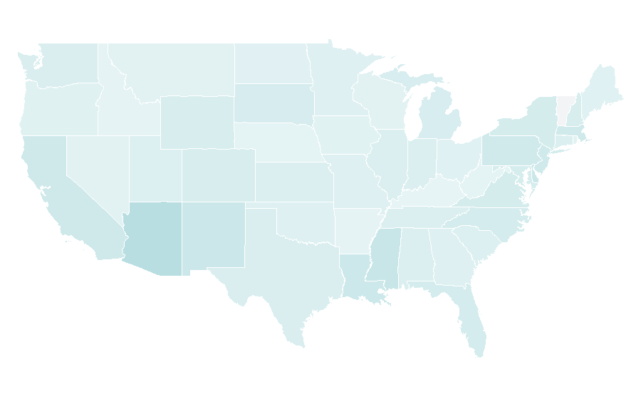 Affinity by region — Sheraton Hotels and Resorts, United States
