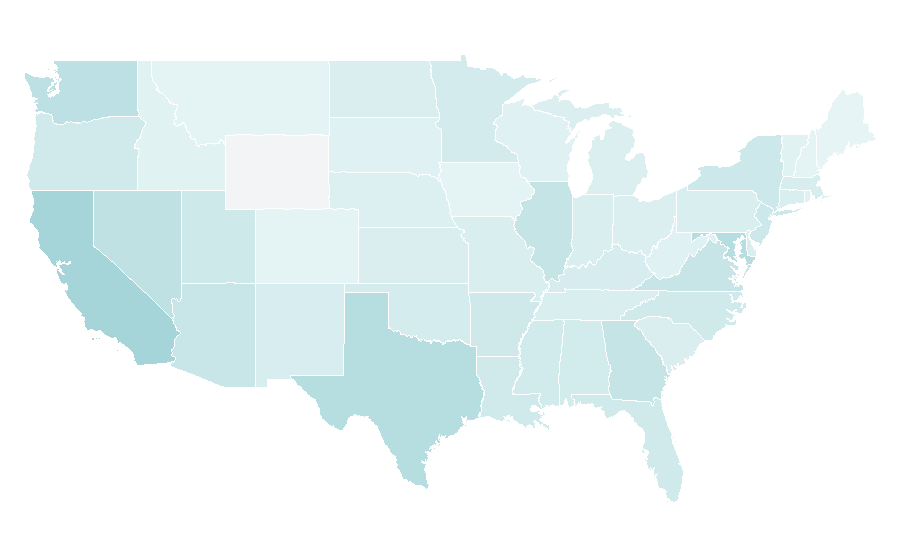 Affinity by region — Shinee, United States