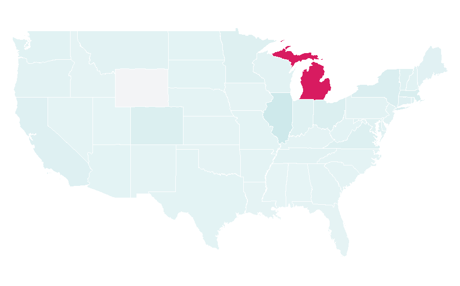 Affinity by region — Shinola, United States