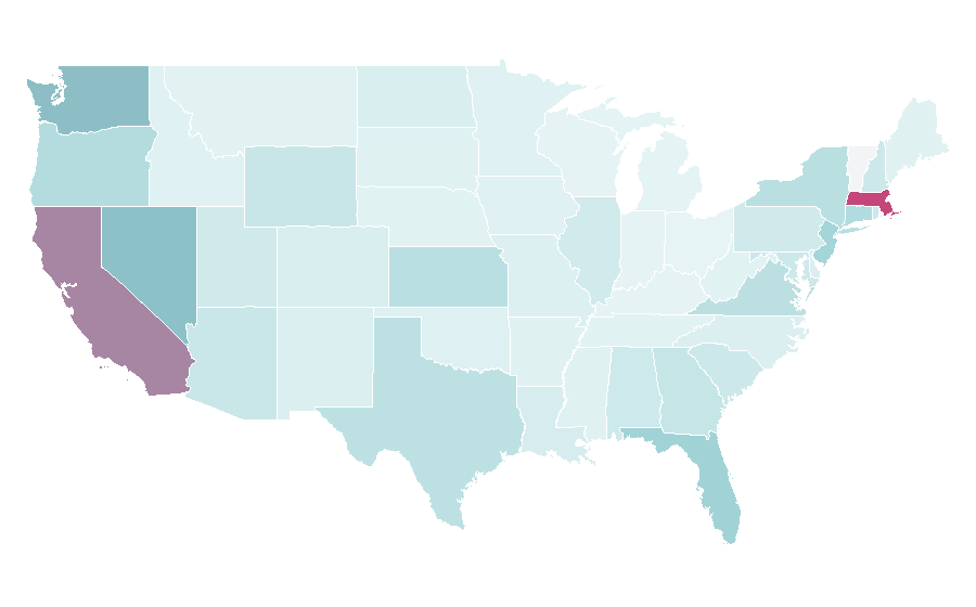 Affinity by region — Shopee, United States