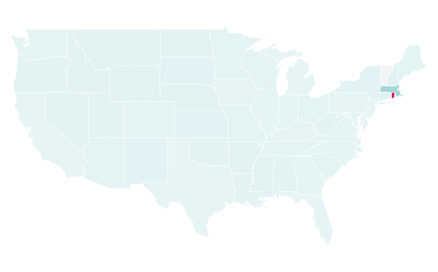 Affinity by region — Showcase Cinemas, United States