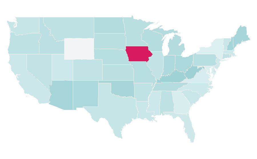 Affinity by region — Sid Wilson, United States