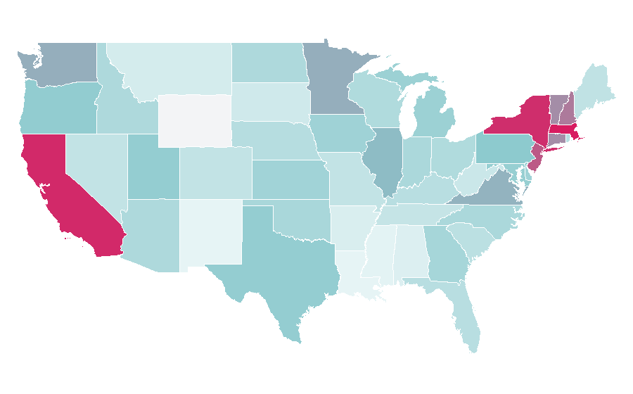 Affinity by region — Sidemen, United States