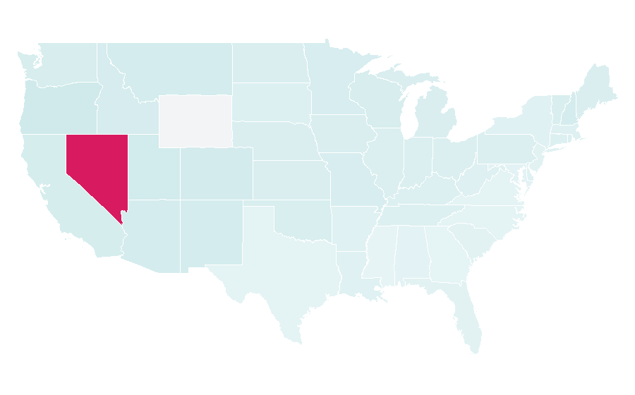 Affinity by region — Siegfried & Roy, United States