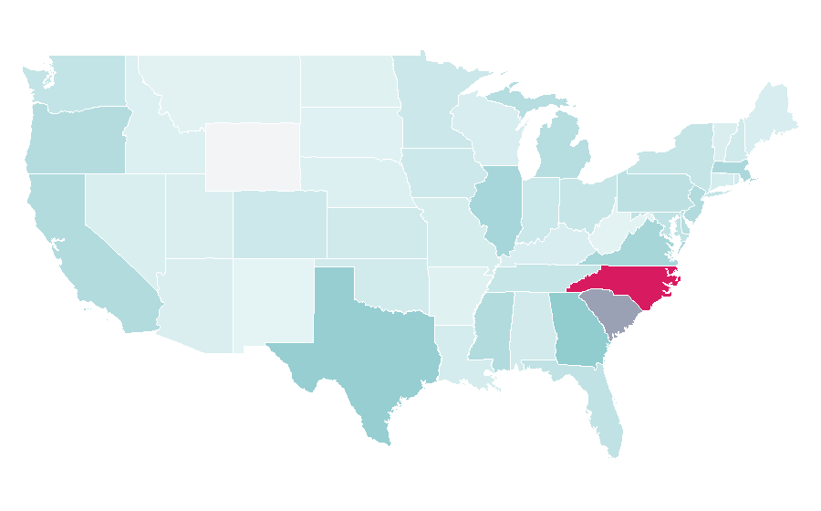 Affinity by region — Siemens, United States