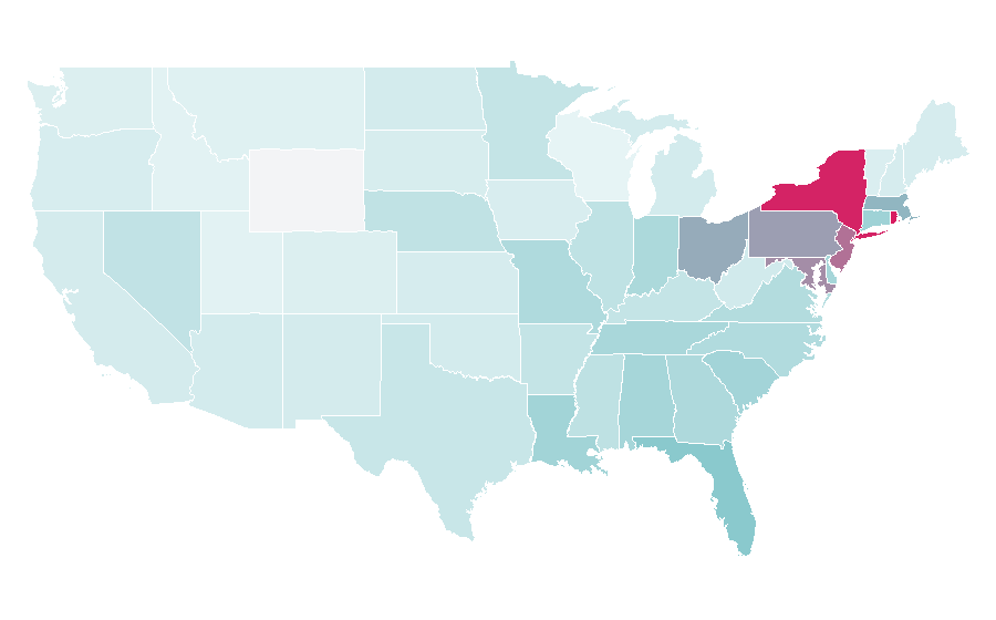 Affinity by region — Simple Mobile, United States