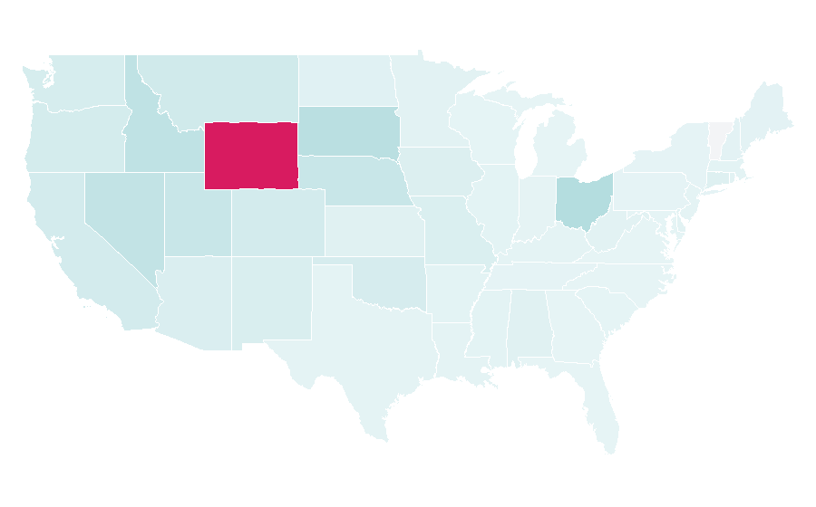 Affinity by region — Sinclair, United States