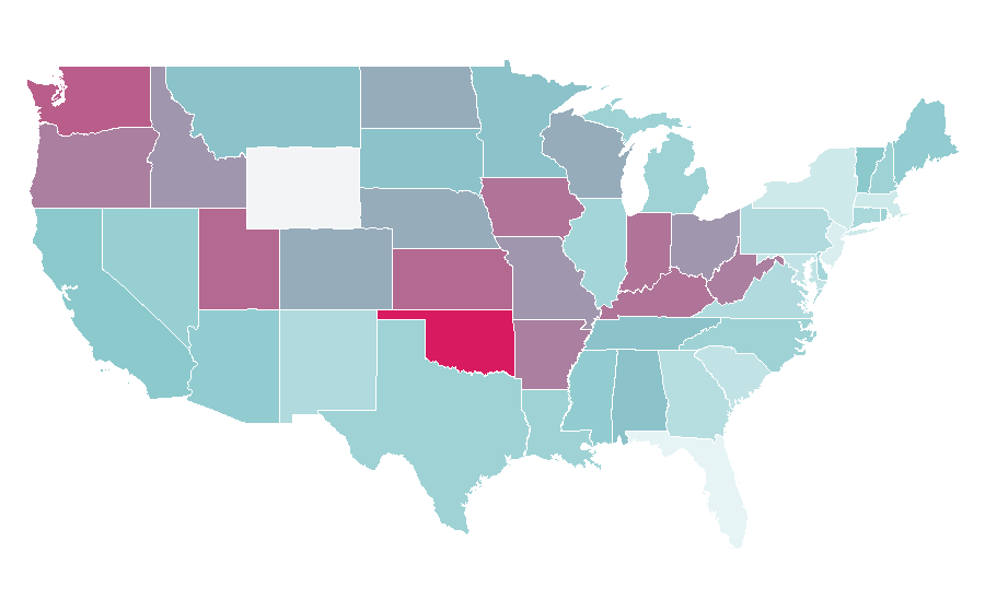 Affinity by region — Single-player video game, United States