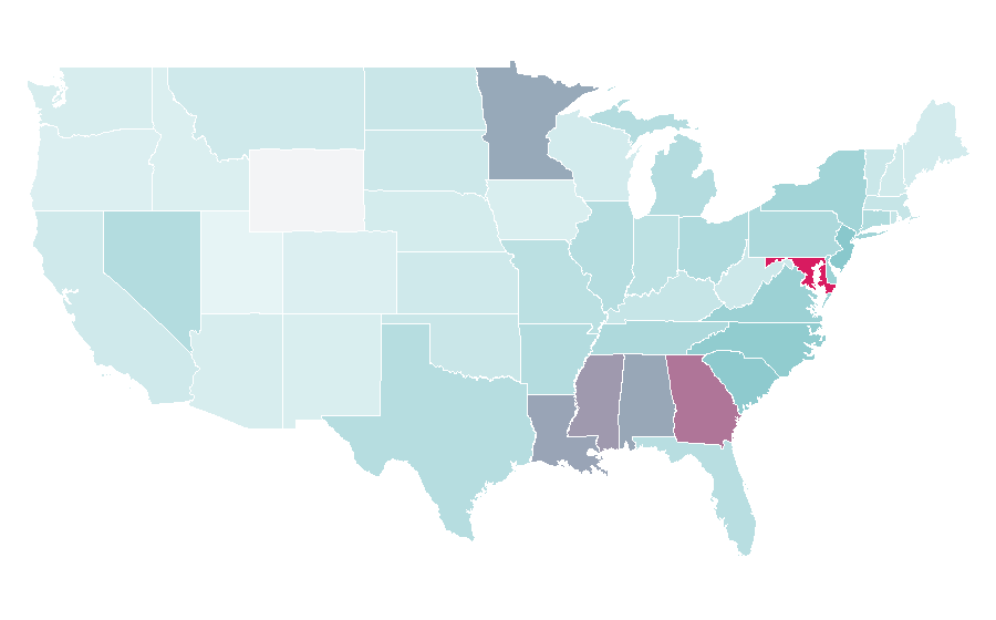 Affinity by region — Sisqó, United States