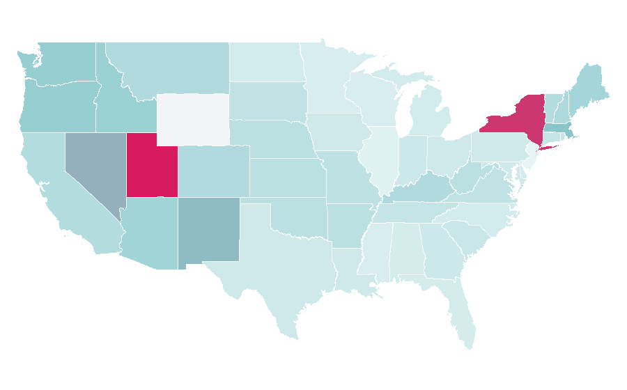 Affinity by region — Sith, United States