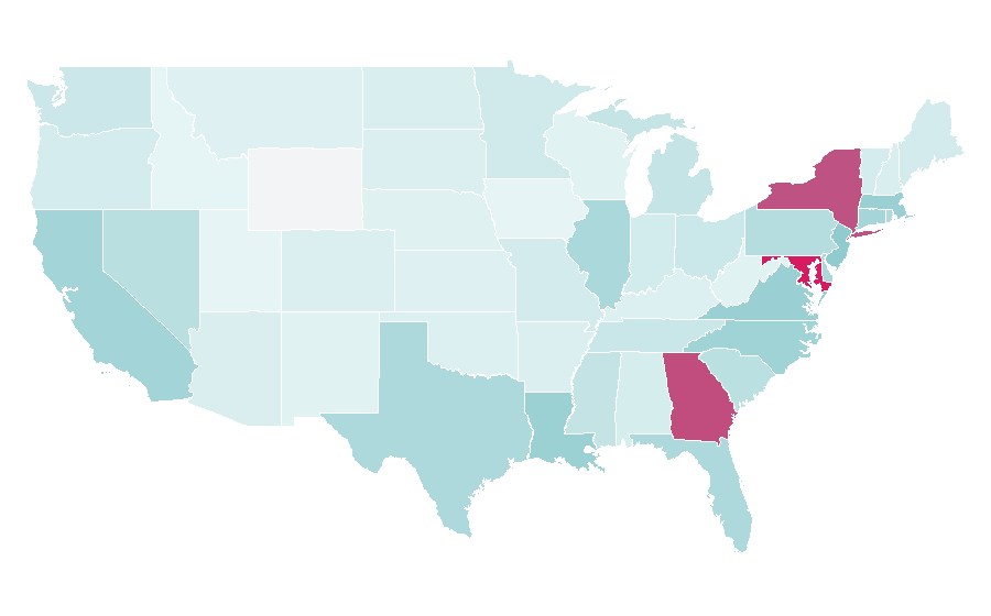 Affinity by region — Skepta, United States