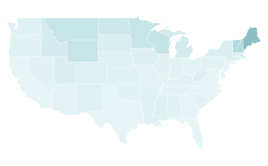 Affinity by region — Ski-Doo, United States