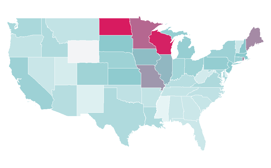 Affinity by region — Sleeper (1973 film), United States