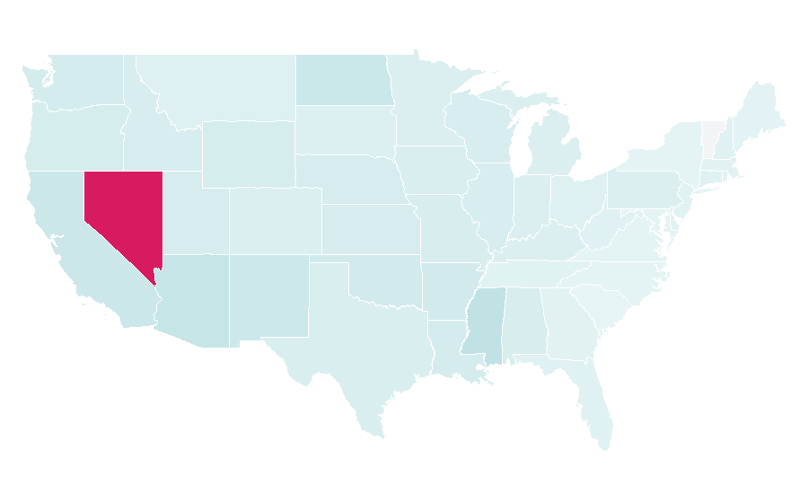 Affinität nach Region — Slot machine, USA