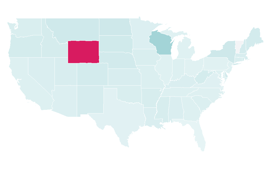 Affinity by region — Slow Food, United States