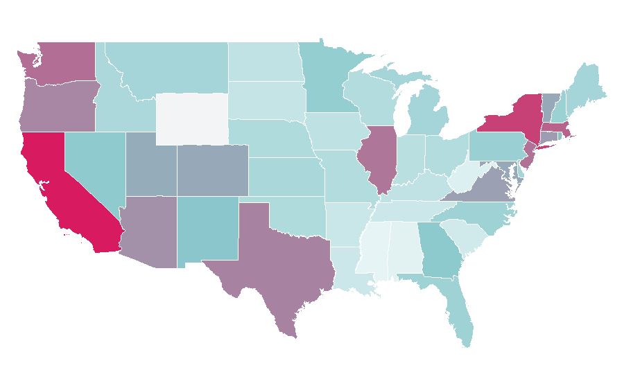 Affinity by region — Slumdog Millionaire, United States