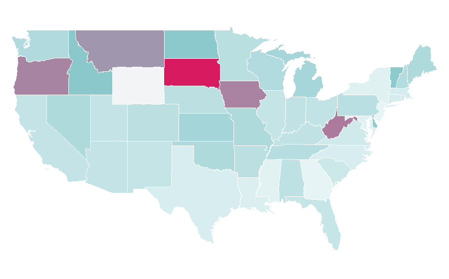 Affinity by region — Smash Mouth, United States