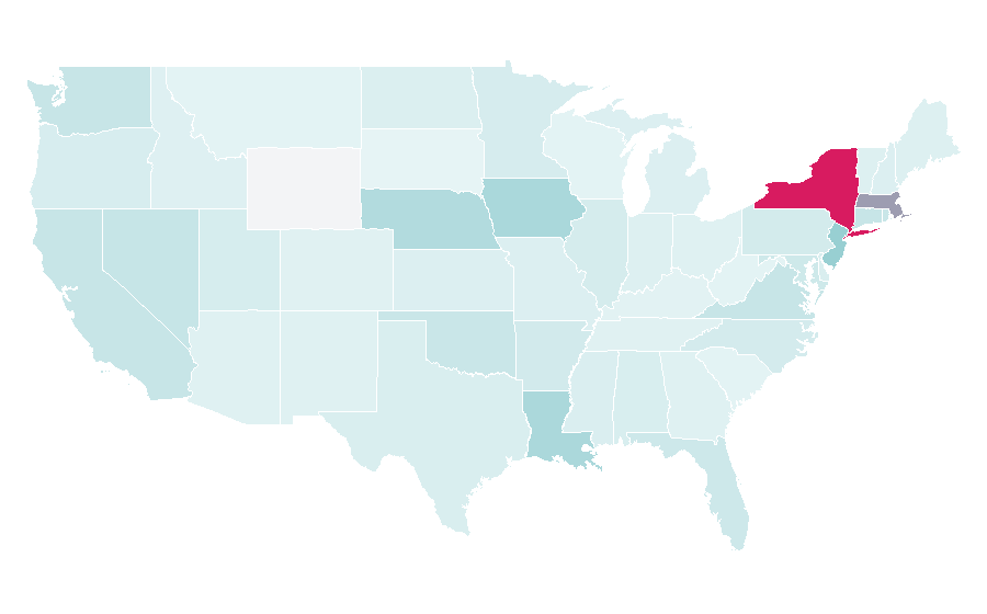 Affinity by region — Smash (tennis), United States
