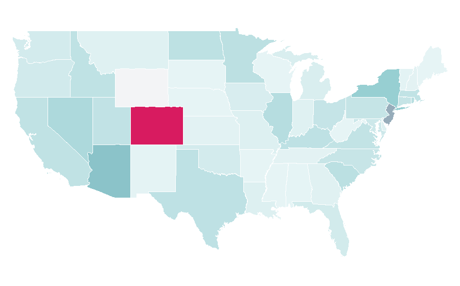 Affinity by region — Smashburger, United States