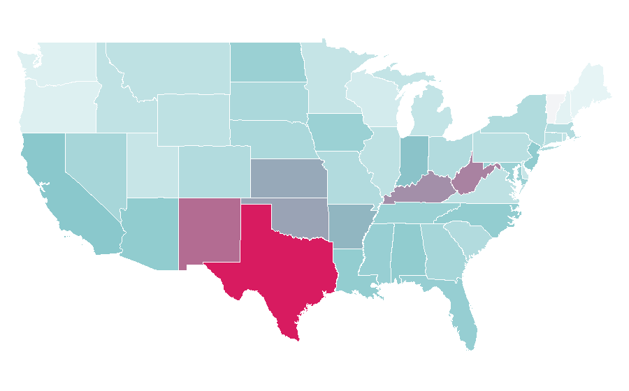 Affinity by region — Smirnoff, United States