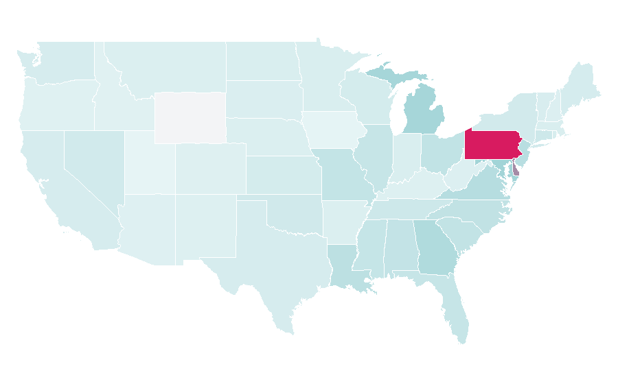 Affinity by region — Smooth jazz, United States