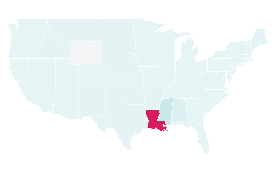 Affinity by region — Smoothie King Center, United States