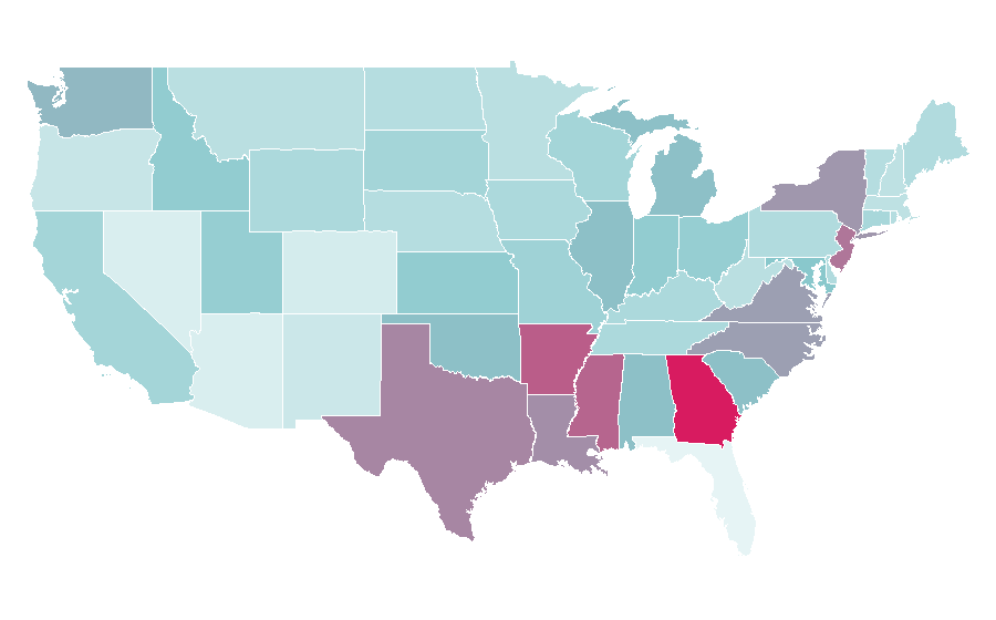 Affinity by region — S'more, United States