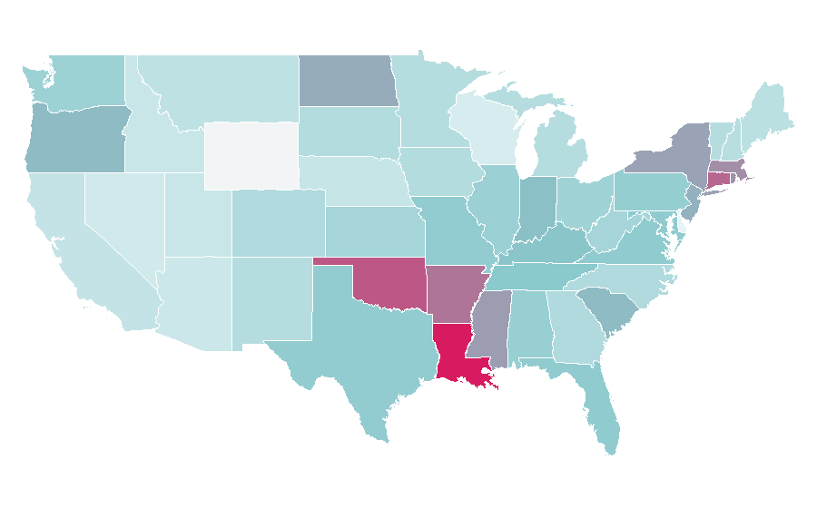 Affinity by region — Snap!, United States