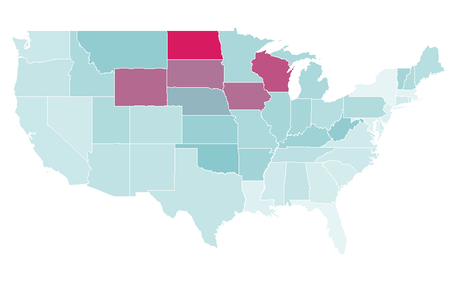 Affinity by region — Snap-on, United States
