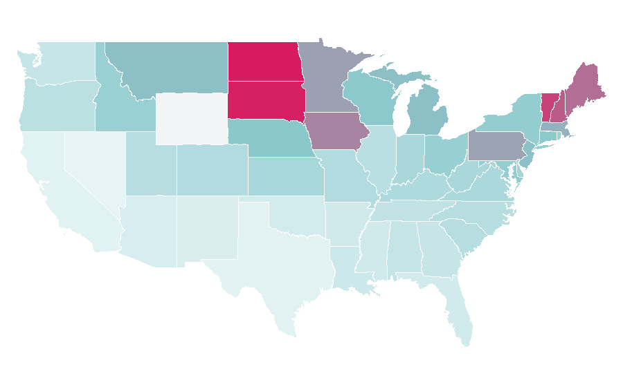 Affinity by region — Snapfish, United States
