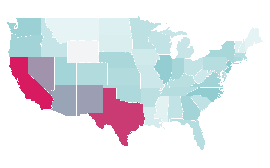 Affinity by region — Snoopy, United States