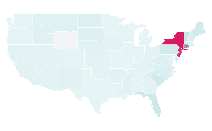 Affinity by region — SNY, United States