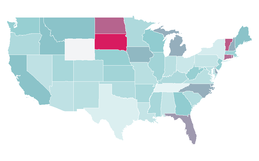 Affinity by region — Social influence, United States