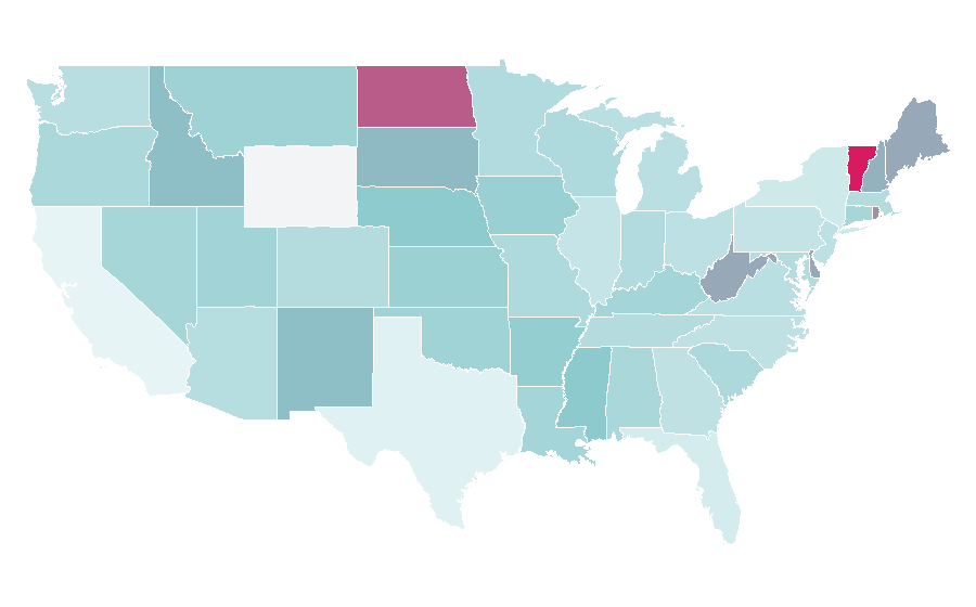 Affinität nach Region — Social philosophy, USA