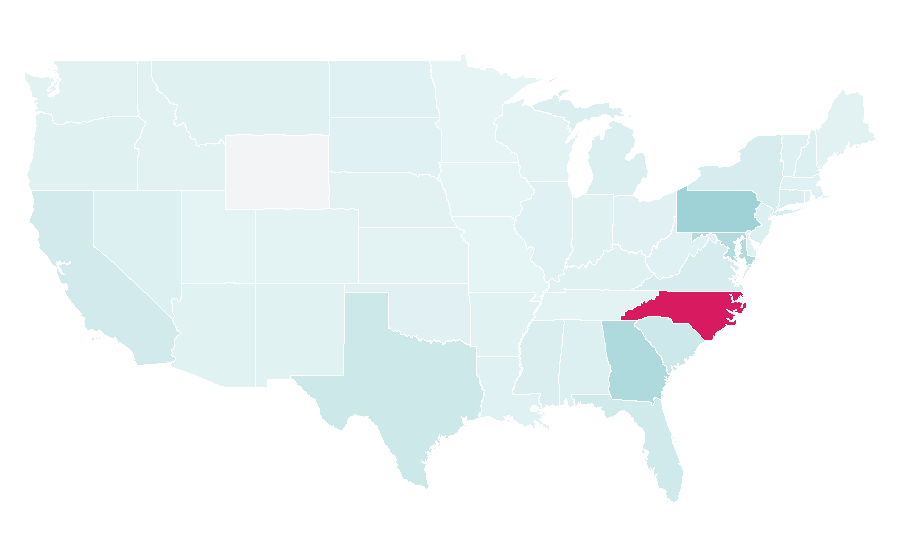 Affinité par région — Social status, États-Unis